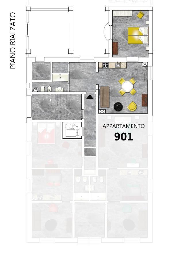 Palazzo Novecento Apartment Margherita Di Savoia Ngoại thất bức ảnh
